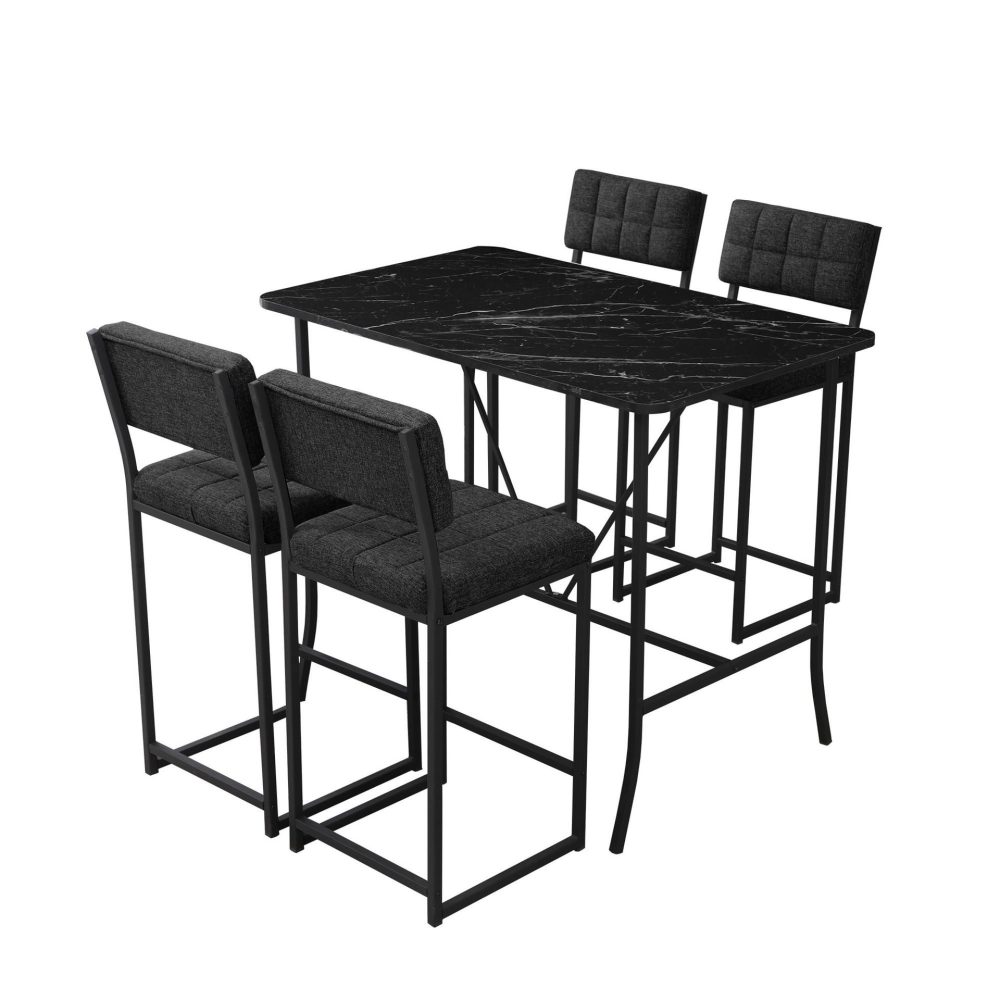 Cenanwesh Bargrupp Bord + 4 stolar