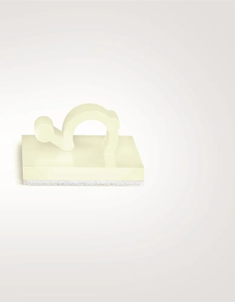 Hellermann Tyton 151-13019 Clips sluten, polyamid, 100-pack 6 mm