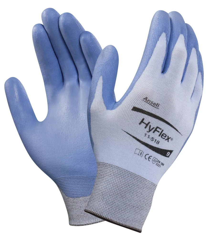 Ansell HyFlex 11-518 Pro Skärskyddshandske polyuretan, ofodrad 9
