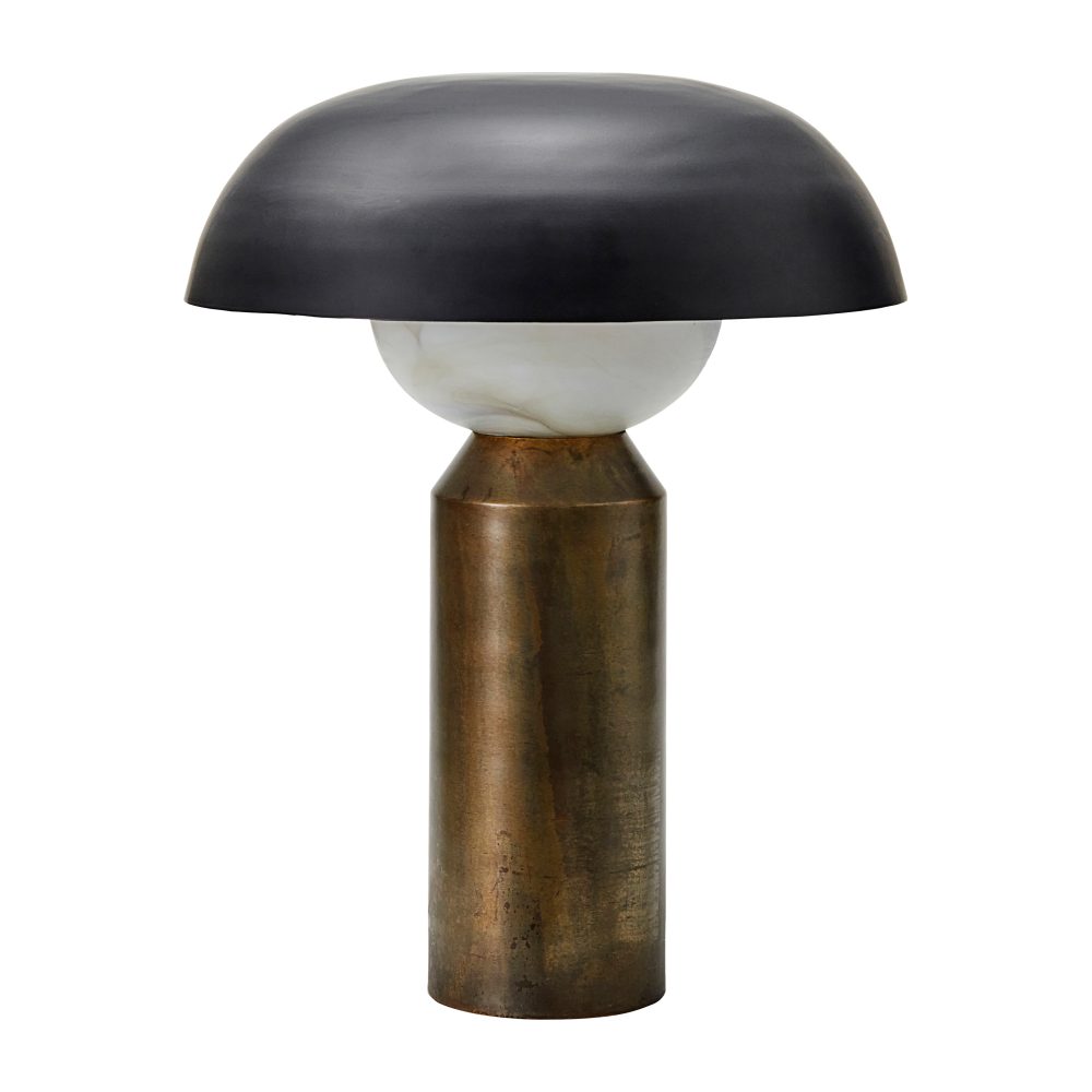 Big fellow bordslampa 55 cm, Antik mässing