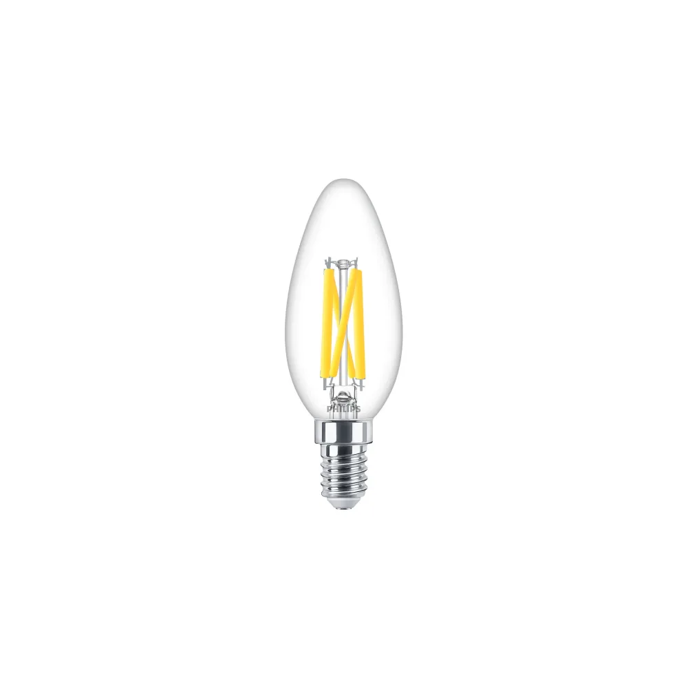 Philips Classic 871951444957200 LED-lampa 5,9 W, E14, 2700 K, klar, kron