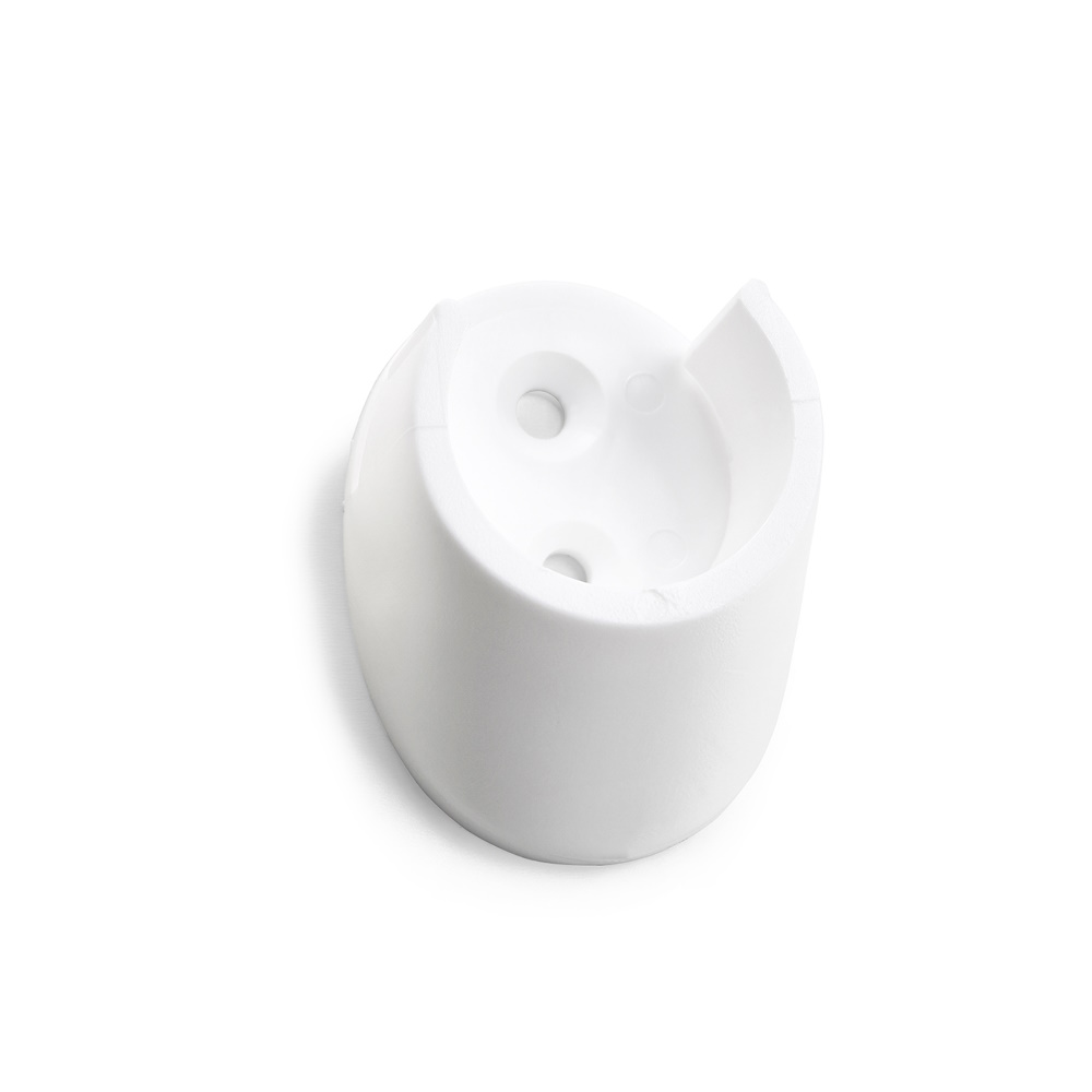 Rörhållare 240-25, Plast, 42mm, Vit, 2st, Habo 50526