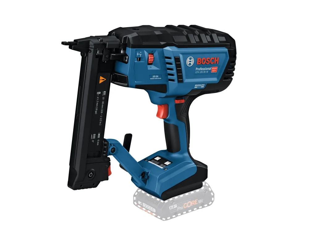 Bosch GTH 18V-38 M Klammerpistol utan batteri och laddare 601482500