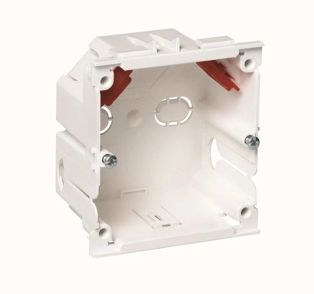 Schneider Electric 5586150 Apparatdosa 60 mm, vit Enkel