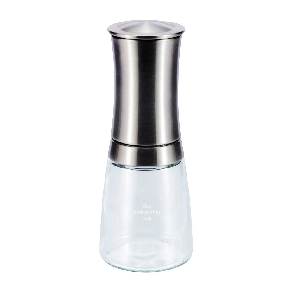 Kyocera keramisk kryddkvarn med glasbehållare, 21 cm