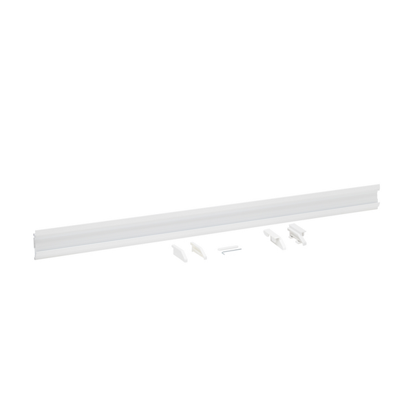 FÖRVARINGSSKENA VIT 870MM ELFA 473210