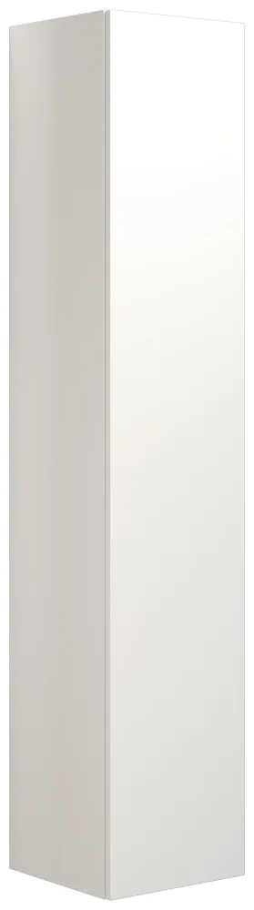 Dansani Luna Högskåp slät, 350 mm Vit högglans, högerhängd
