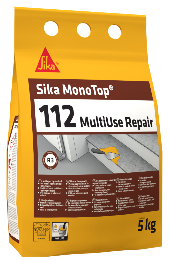 REPARATIONSBRUK SIKAMONOTOP 112 MULTI 5KG