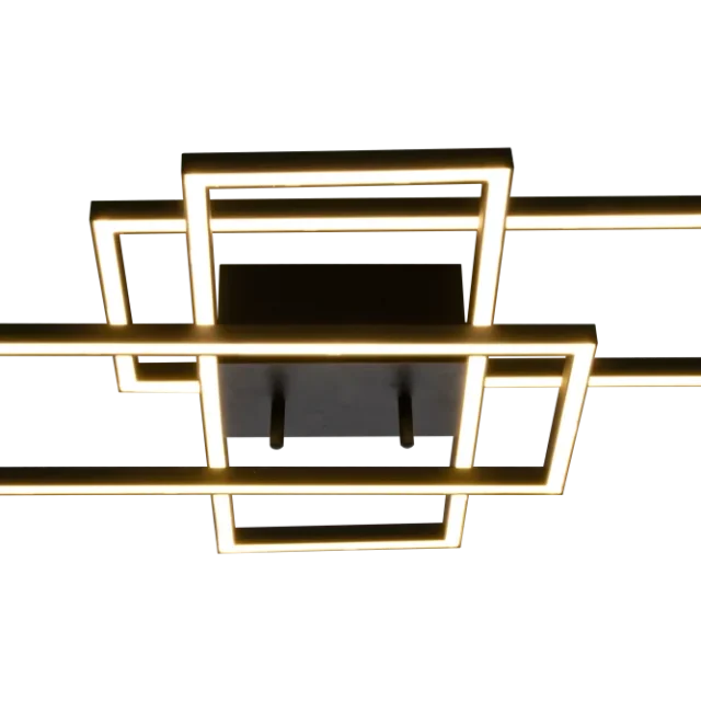 Aneta Lighting New York 16024-15 Plafond 45 W, LED, svart