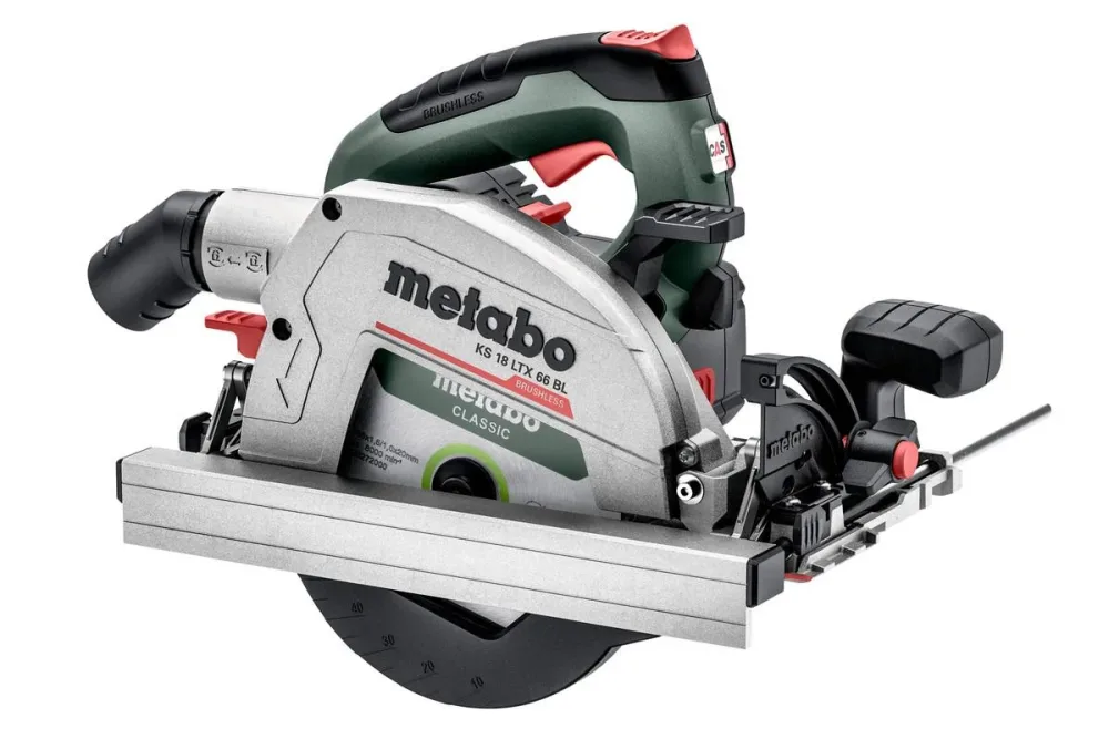 Metabo KS 18 LTX 66 BL 611866850 Cirkelsåg utan batteri och laddare