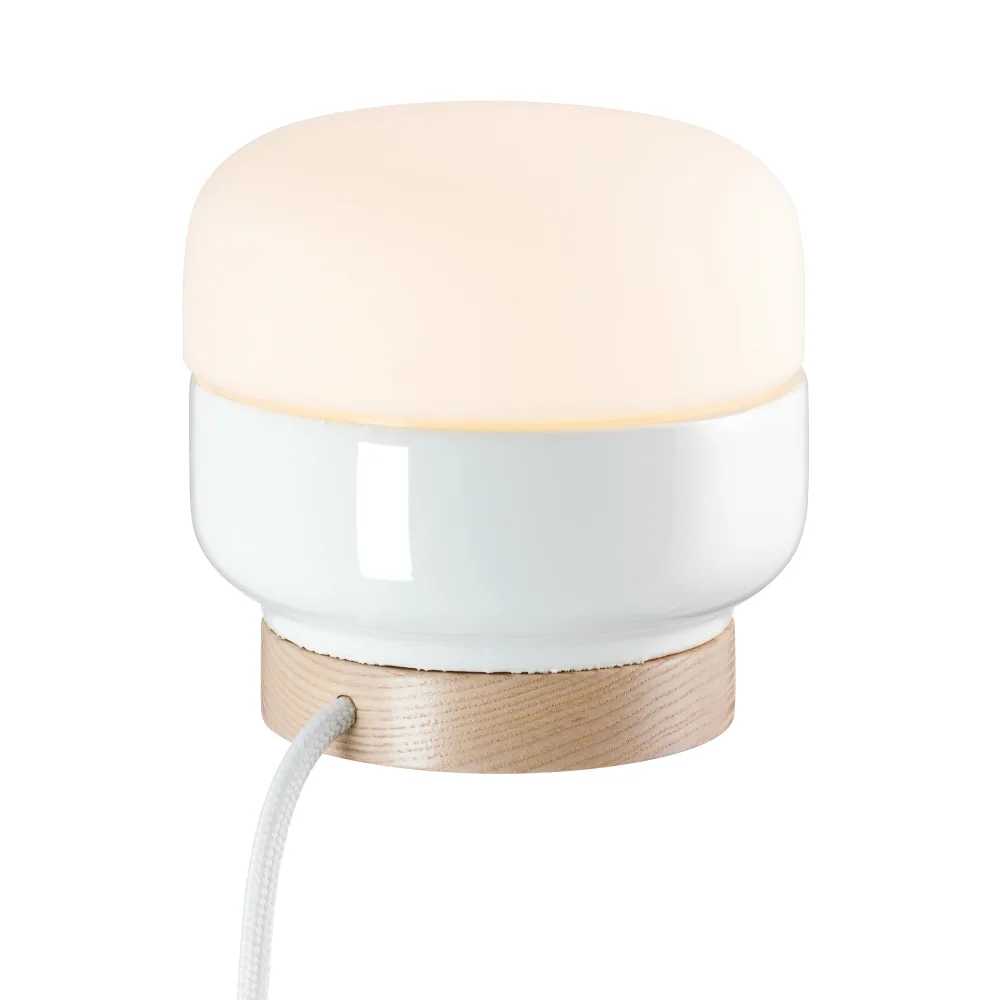 Ifö OHM 140/190 Bordsarmatur svart, IP20 Klar vit