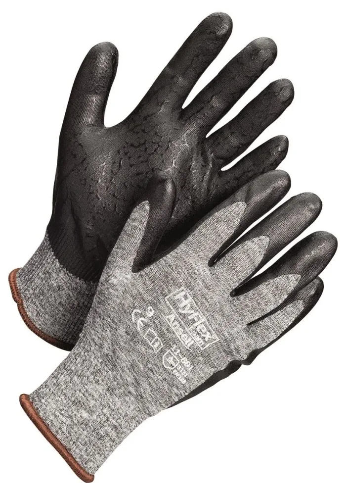 Ansell Hyflex Foam 11-801 Montagehandske Sömlöst foder, Nitril Fodrad