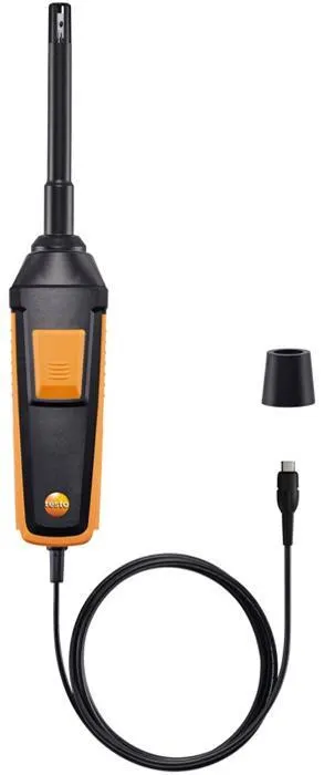 Testo 06369772 Fuktgivare högnoggrann, med fast kabel