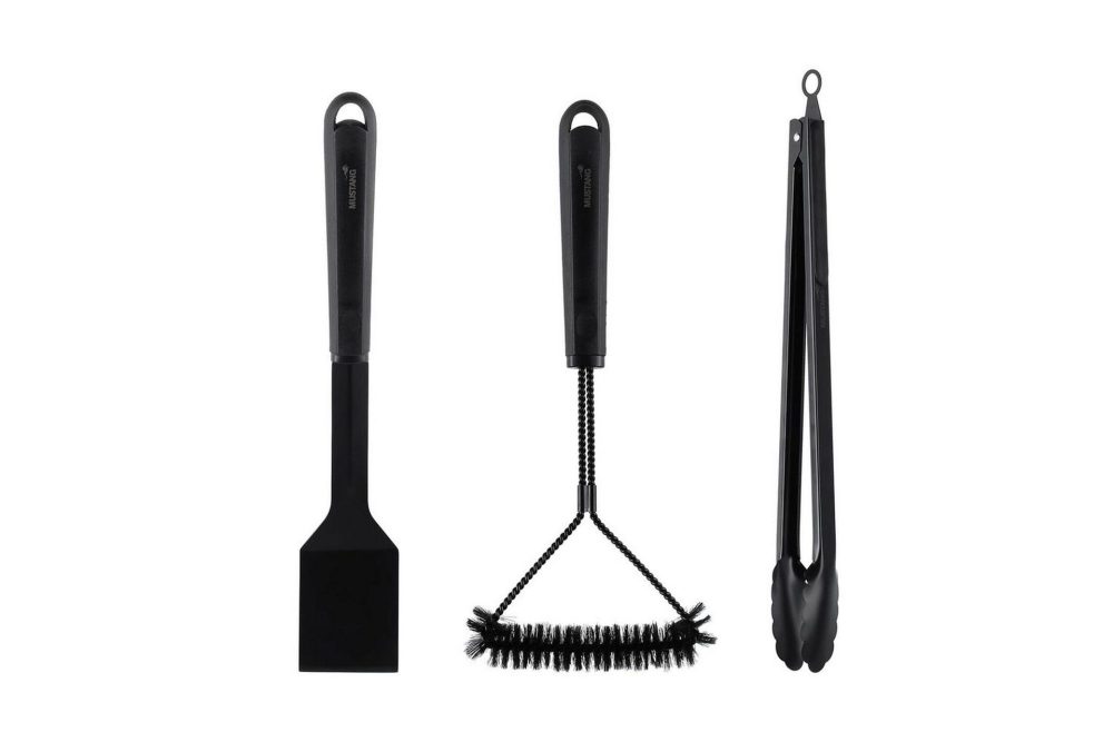 Grillverktygsset Mustang Black Line 3 Delar