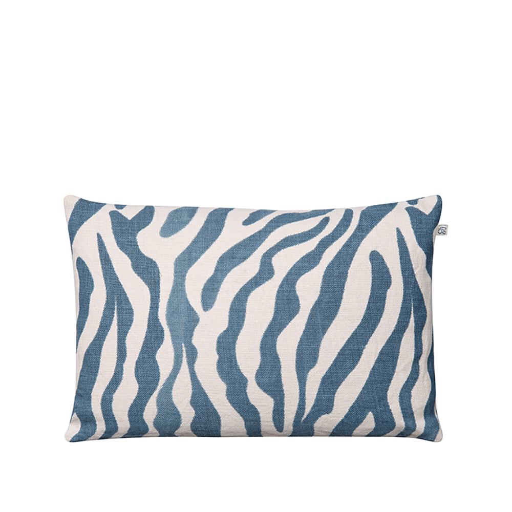 Zebra kuddfodral, 40x60, heaven blue, 60x40 cm