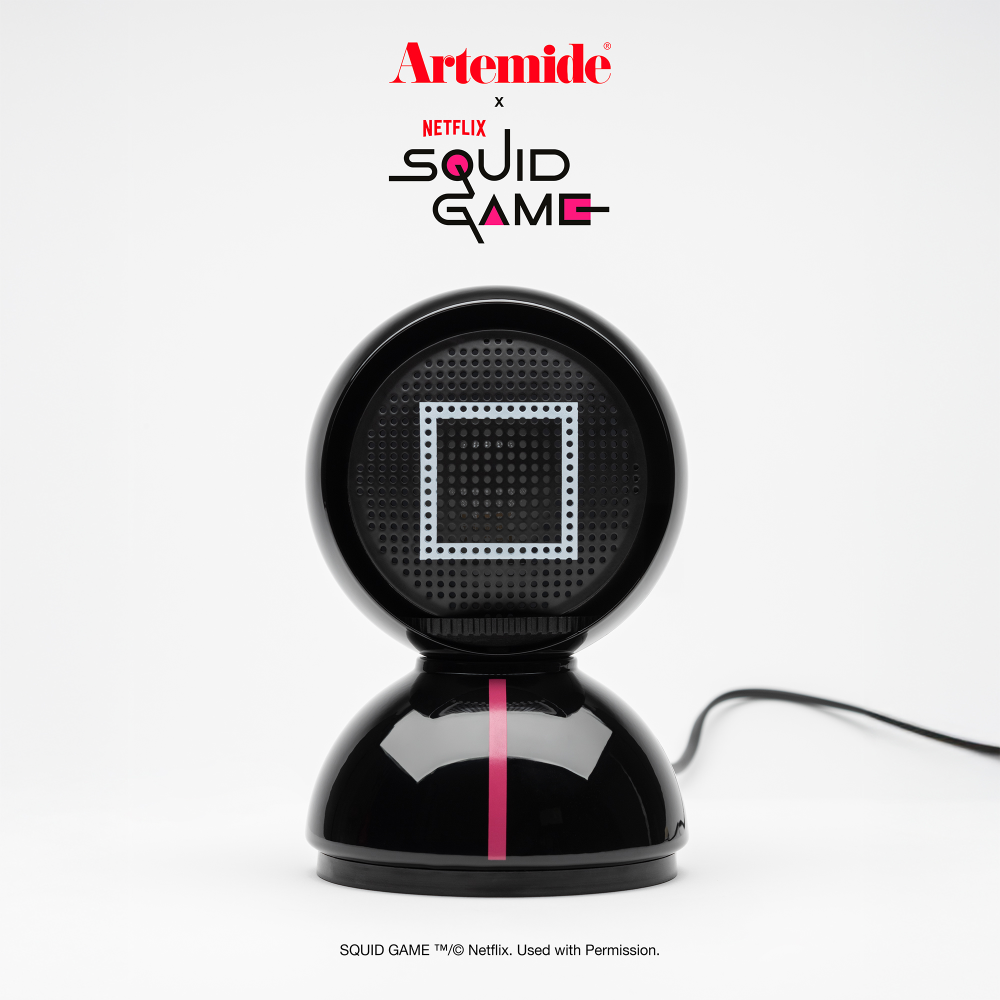 Eclisse x Squid Game bordslampa Special Edition, Guard black