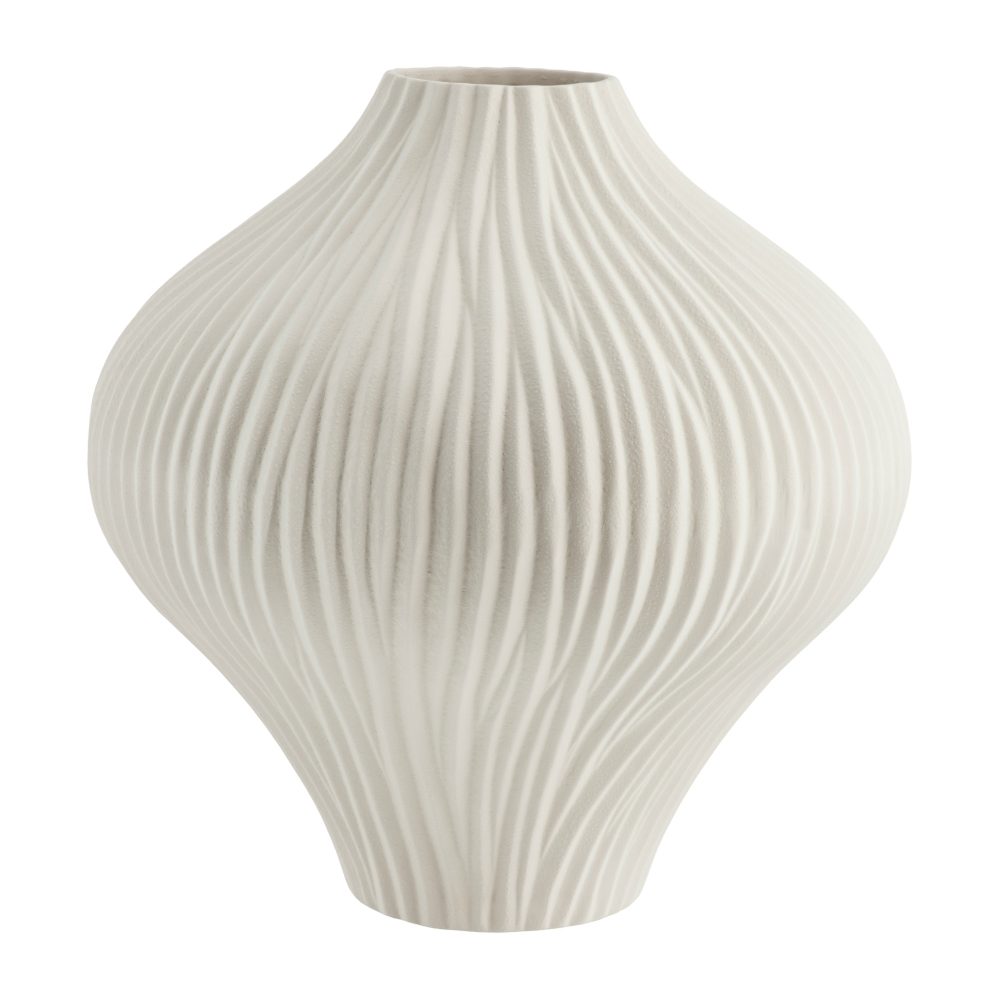 Esmia dekorationsvas 34,5 cm, Off white