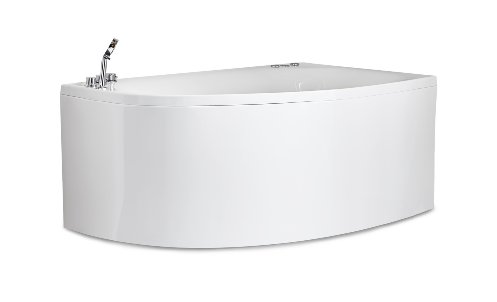 MASSAGEBADKAR NORO SAND 160 VÄNSTER PLATINA + BLANDARE