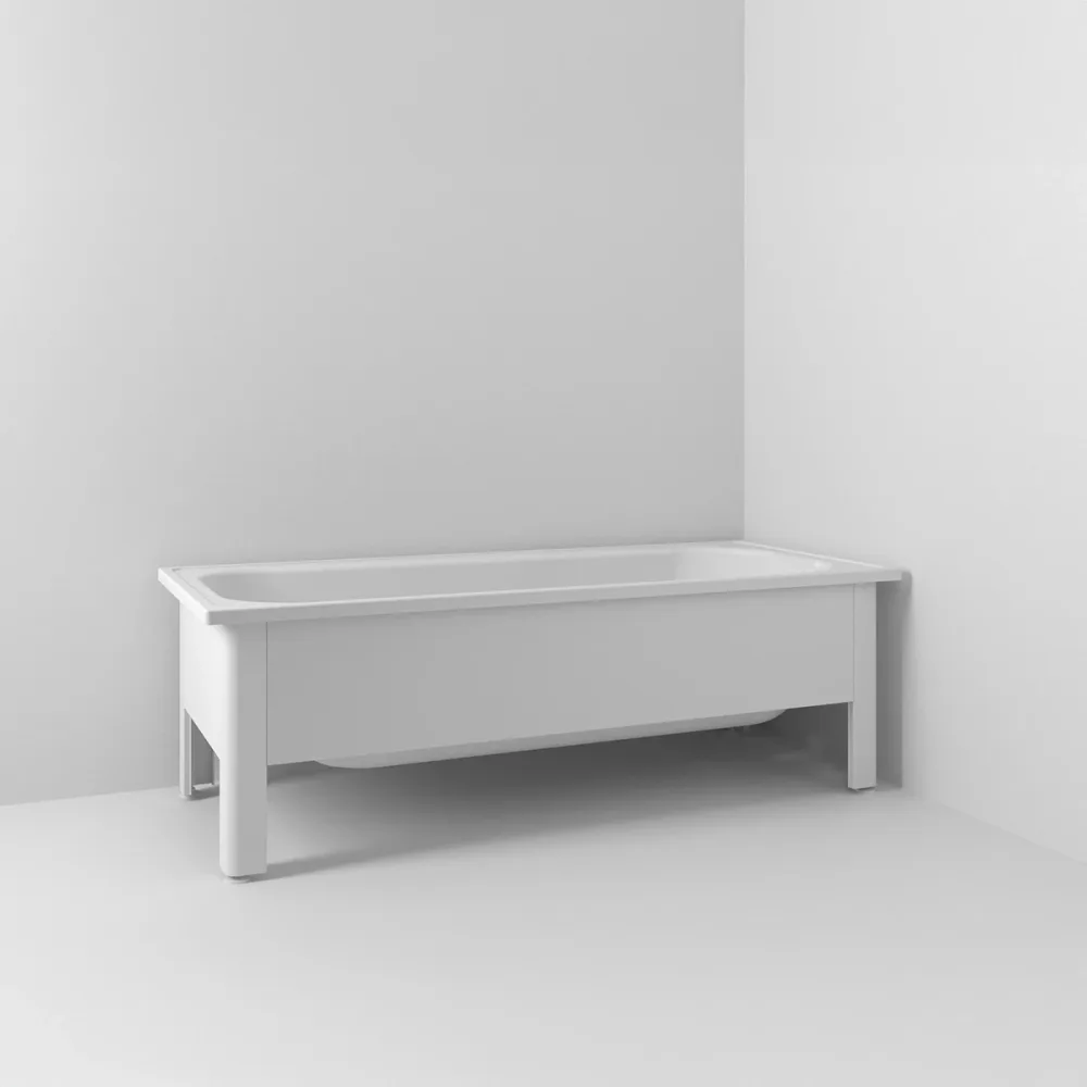 Badkar Emalj 1500mm, Vit matt | Stuvbutiken