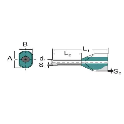 Weidmüller 9004720000 Ändhylsa 20-pack