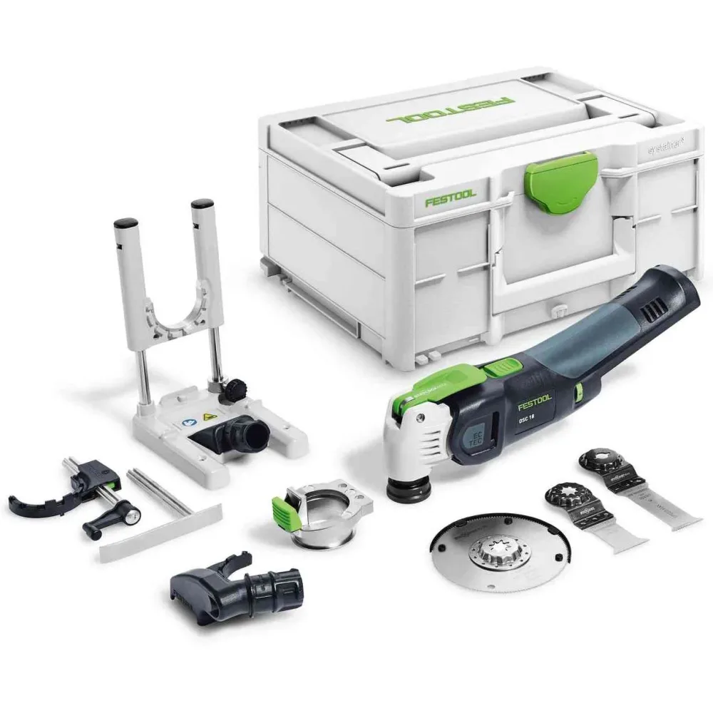 Festool OSC 18 E-Basic-Set VECTURO Multiverktyg utan batteri och laddare