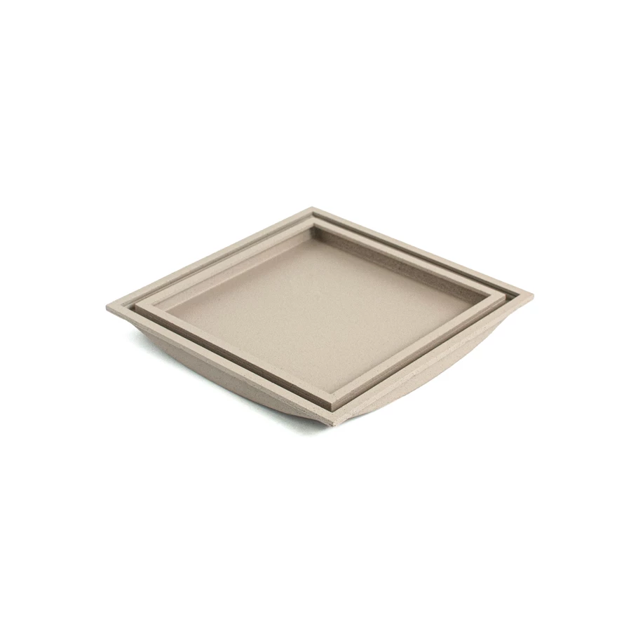 Golvbrunnssil Tile In Frame 147 Sandsten Beige, 147x147mm | Stuvbutiken