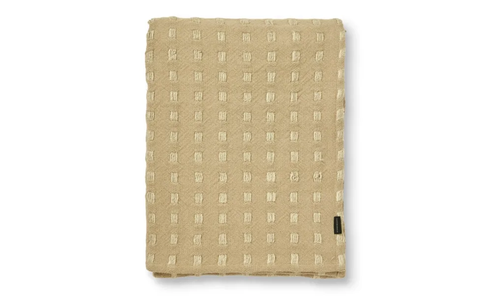 STITCHES Pläd Beige