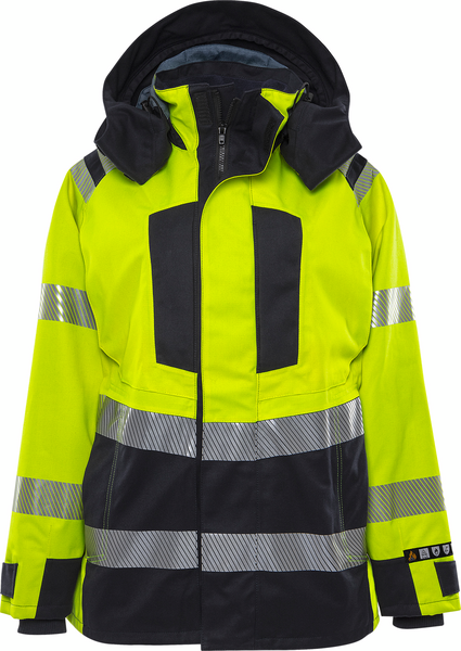 SKALJACKA FRISTADS 4526 ATHR FLAM DAM, VARSELGUL/MARINBLÅ STL S