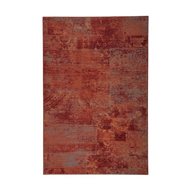 Rustiikki Matta 80x200 cm Röd-orange