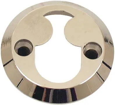 ASSA 463502160002 Cylinderring dubbelcylinder, förnicklad, PP Höjd: 21 mm