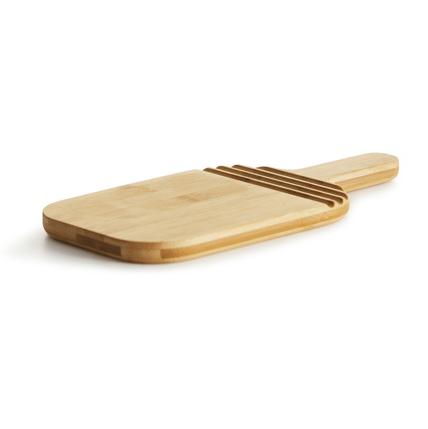 Nature skärbräda bambu med handtag, 26,5 cm