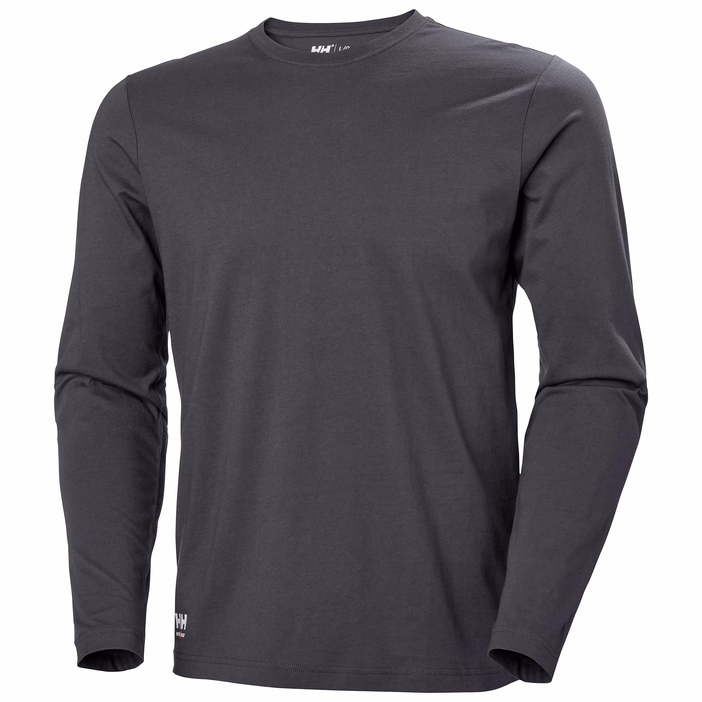 Kjøp Helly Hansen Workwear Langarmet T-skjorte Manchester, mørkgrå, strl L