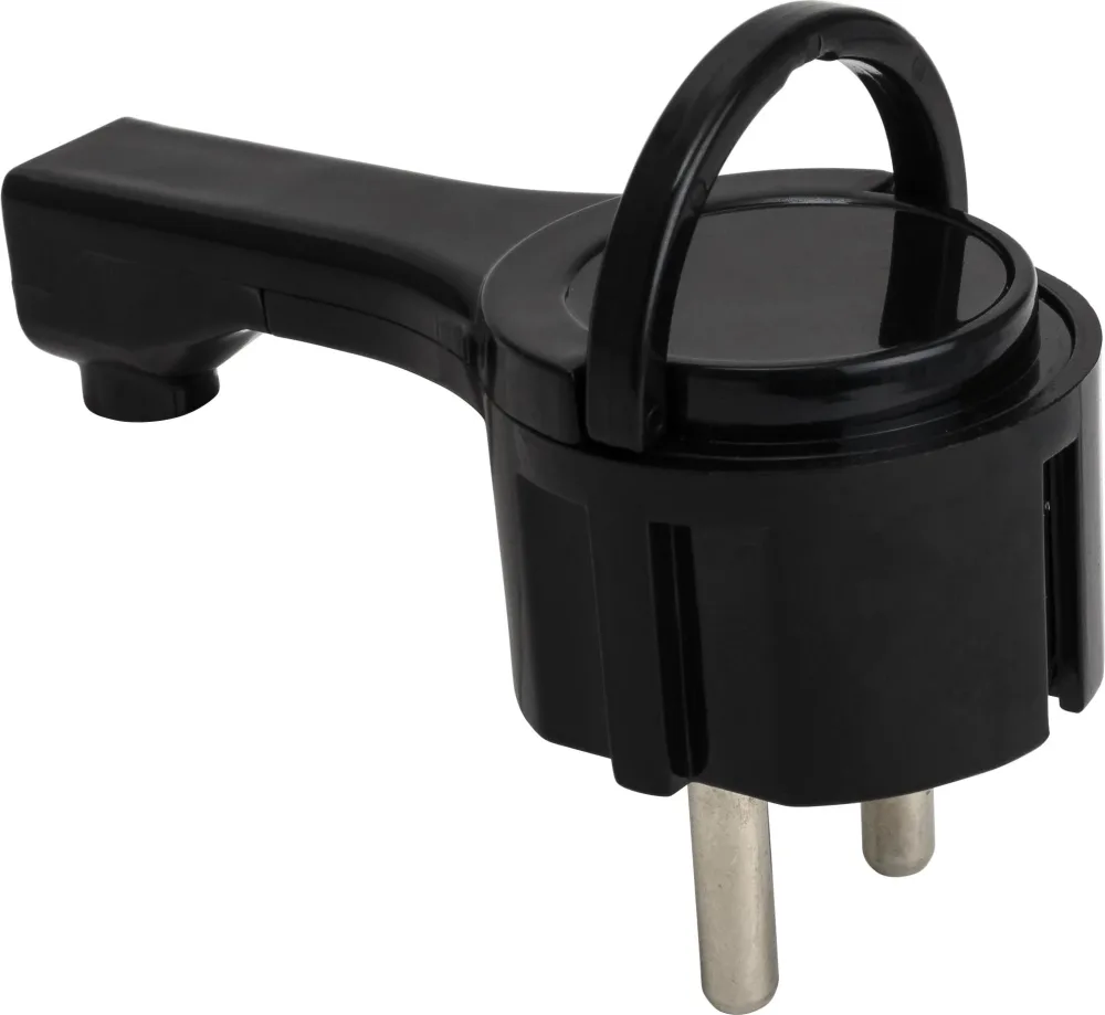 Gelia 4001312212 Stickpropp vinklad, jordad Vit - Bild 2