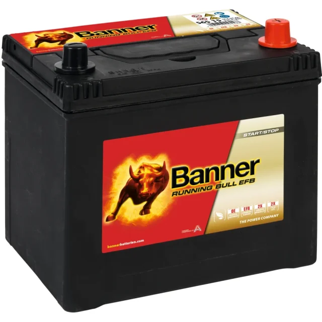 Banner Running Bull EFB 56515M Startbatteri 12V, 65 Ah