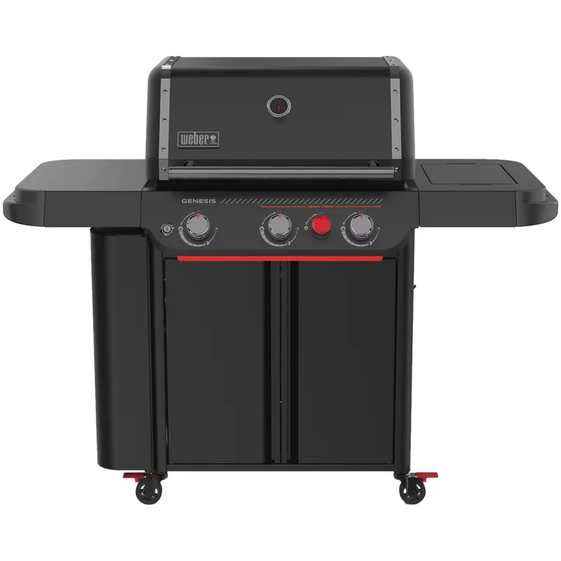 Weber Genesis E-330WR Stealth Gasolgrill 3-brännare Svart