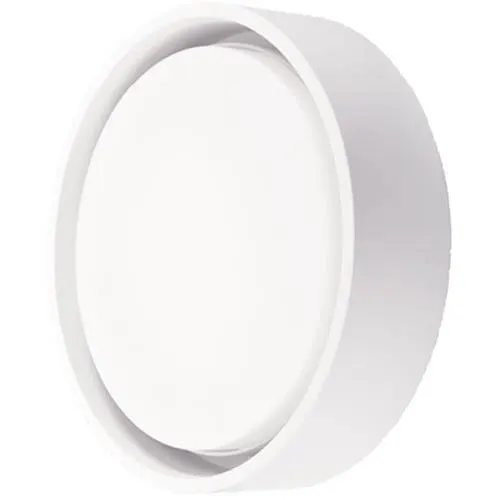 SG Armaturen Frame Round Väggarmatur 7 W, vit, 3000 K
