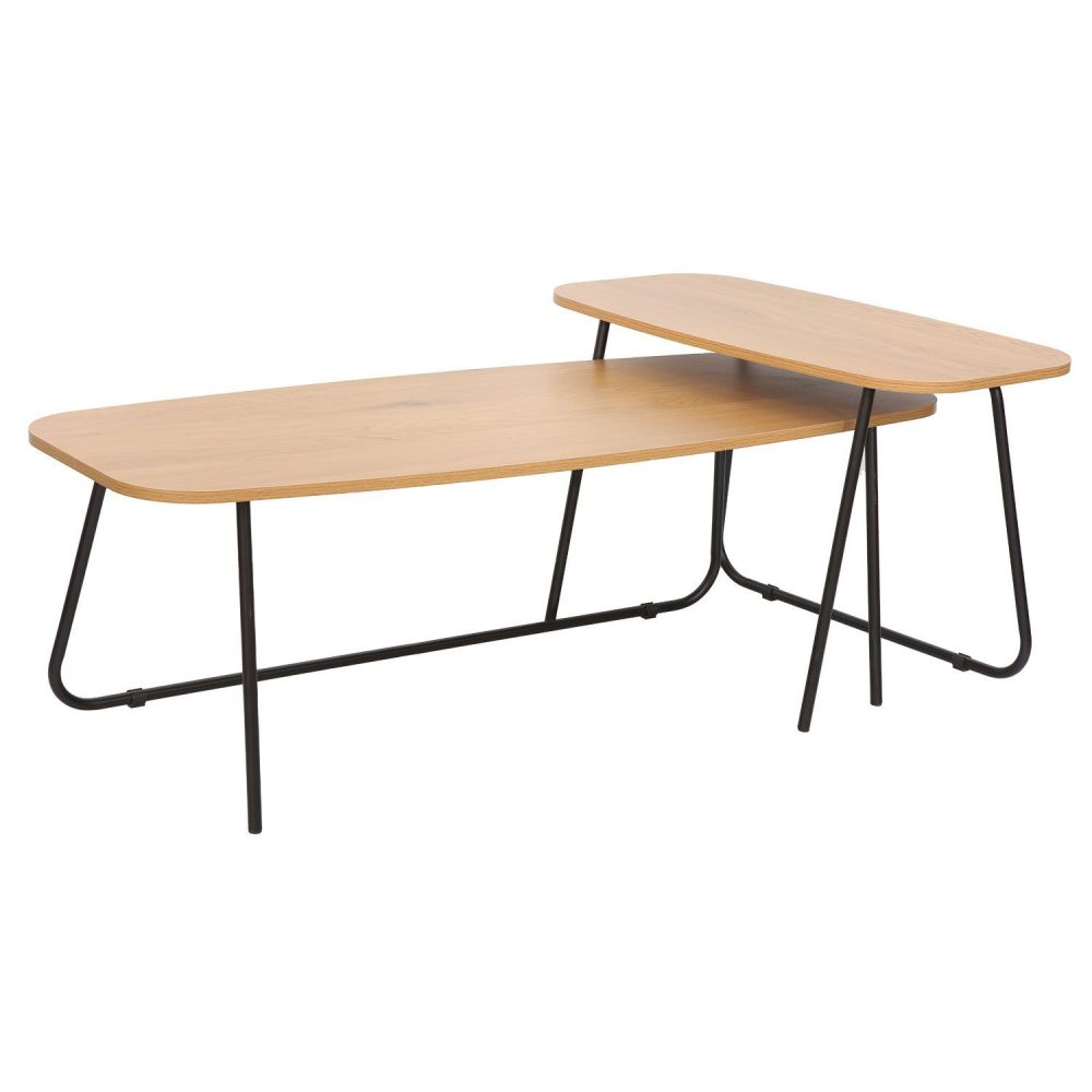 Soffbord Duo 2 st 120x48x40 cm 75x40xh48 cm