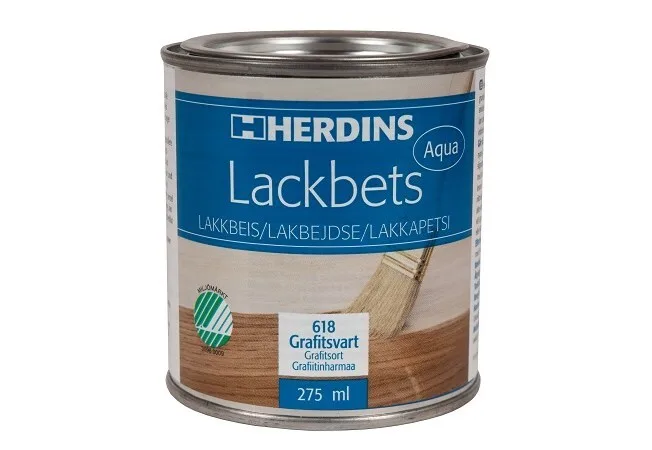 Herdins AQUA Lackbets 617 Tjära