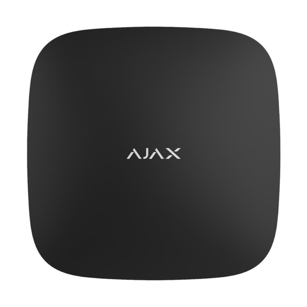 Ajax Hub 2 Svart 4G larmcentral (6304002) | Velltra