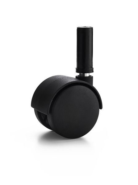MÖBELHJUL HABO 1441 TAPP SVART D40MM 4ST