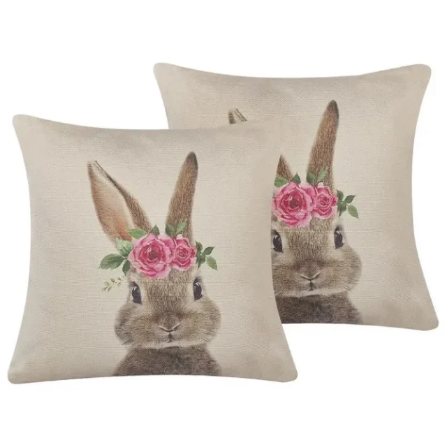 Prydnadskuddar Tulipa set om 2