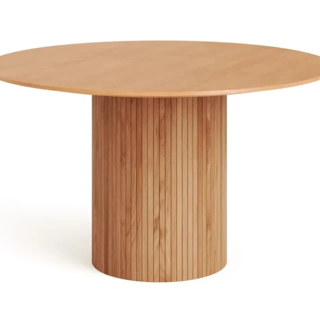 Kopparbo Runt Matbord 130 cm Fanér