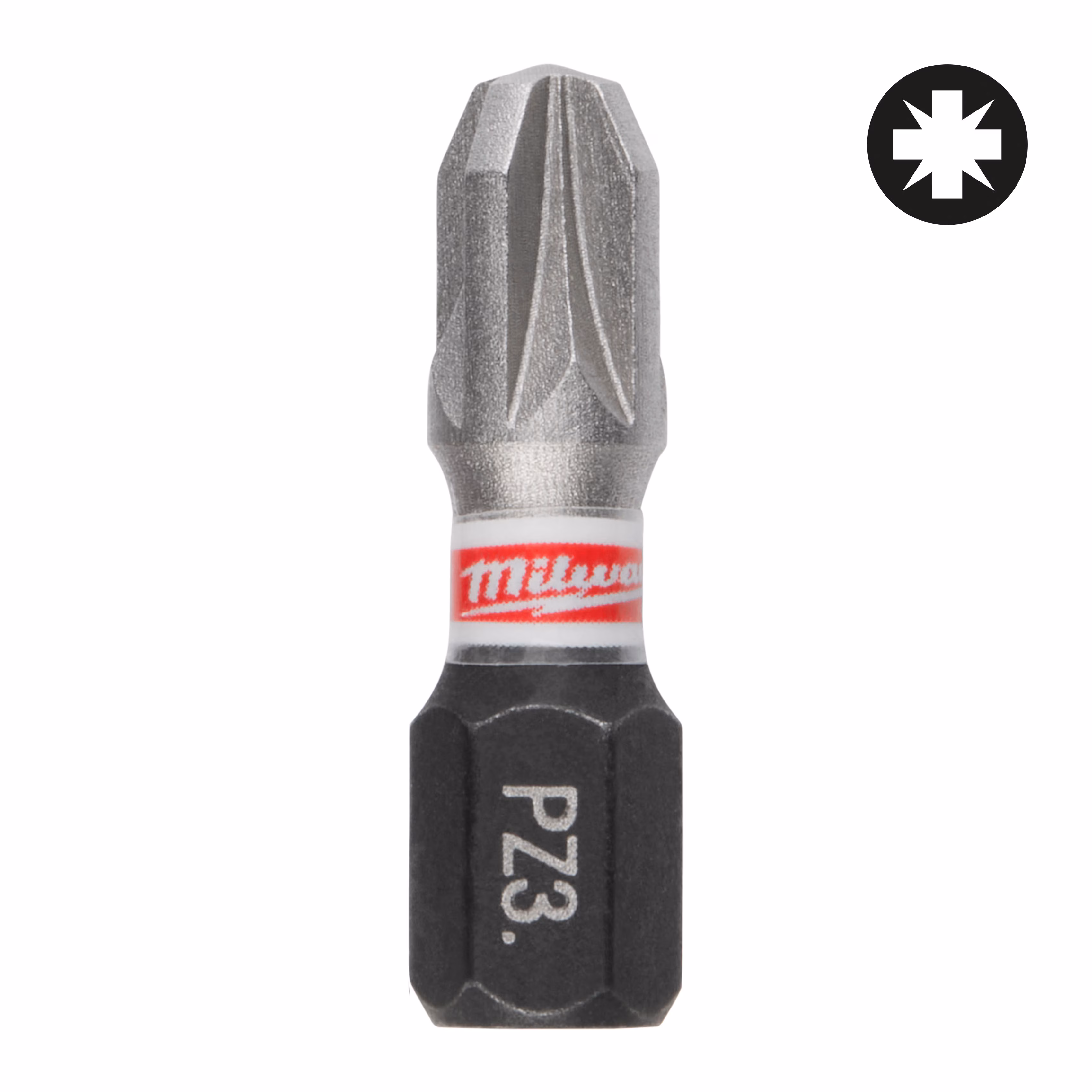Kjøp Milwaukee Bits Shockwave PZ3, 25 mm, 3-pakning
