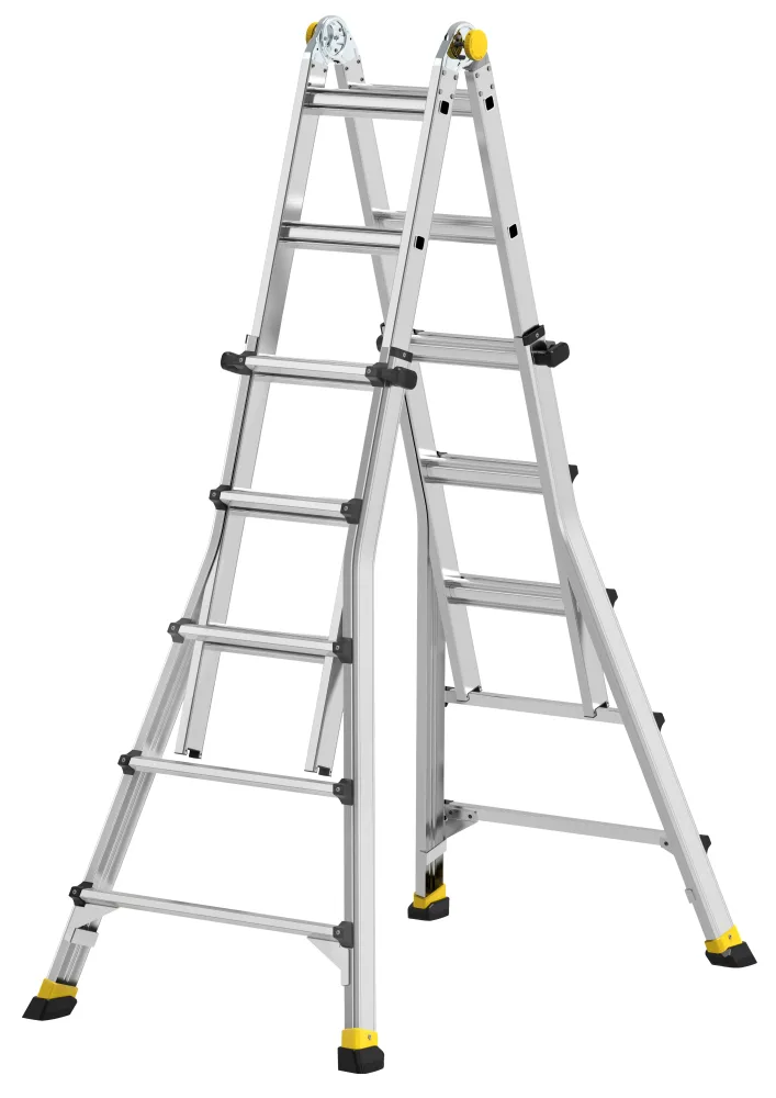 W.steps C1-5,1 T Kombistege teleskopisk, 1450 mm 9+9 Steg - Bild 2