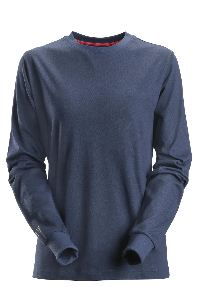 Snickers Workwear 2467 ProtecWork T-shirt långärmad, marinblå M