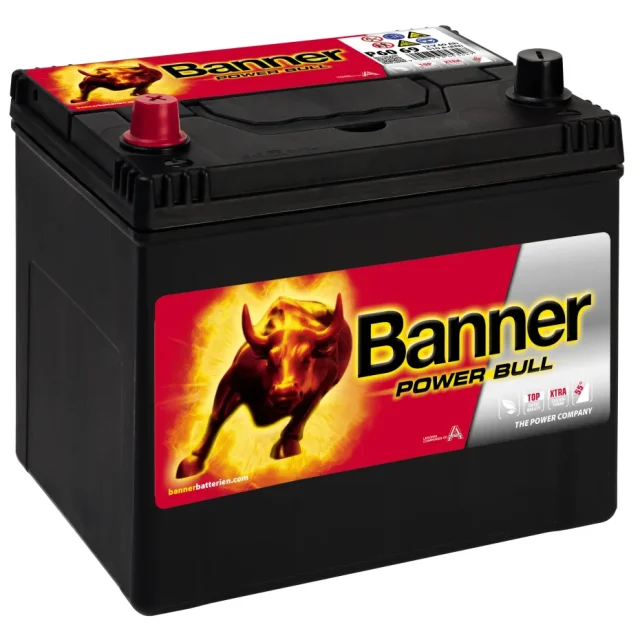 Banner Power Bull P6069M Startbatteri 12V, 60 Ah