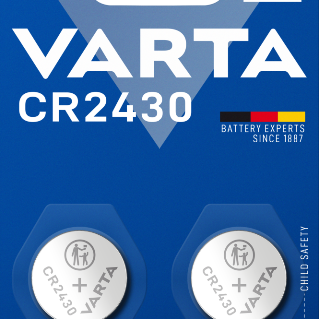 BATTERI VARTA KNAPPCELL LITHIUM CR2430