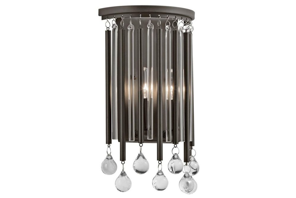 Vägglampa Kichler Piper Espresso/Krom