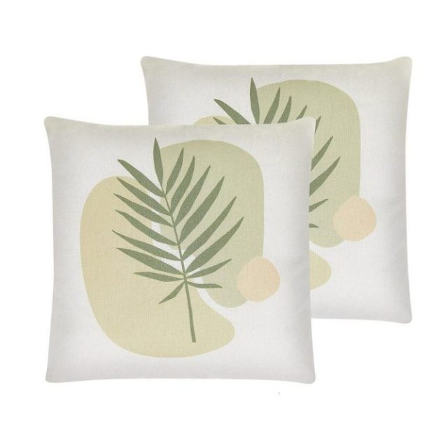 Prydnadskuddar Microsorum set om 2