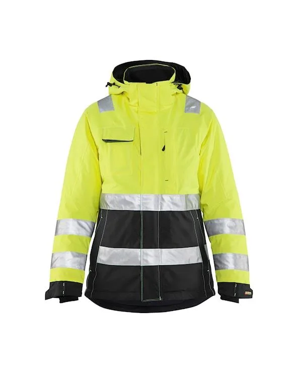 Blåkläder 487219873399L Varseljacka dam, varselgul/svart, vinter Stl L - Bild 2